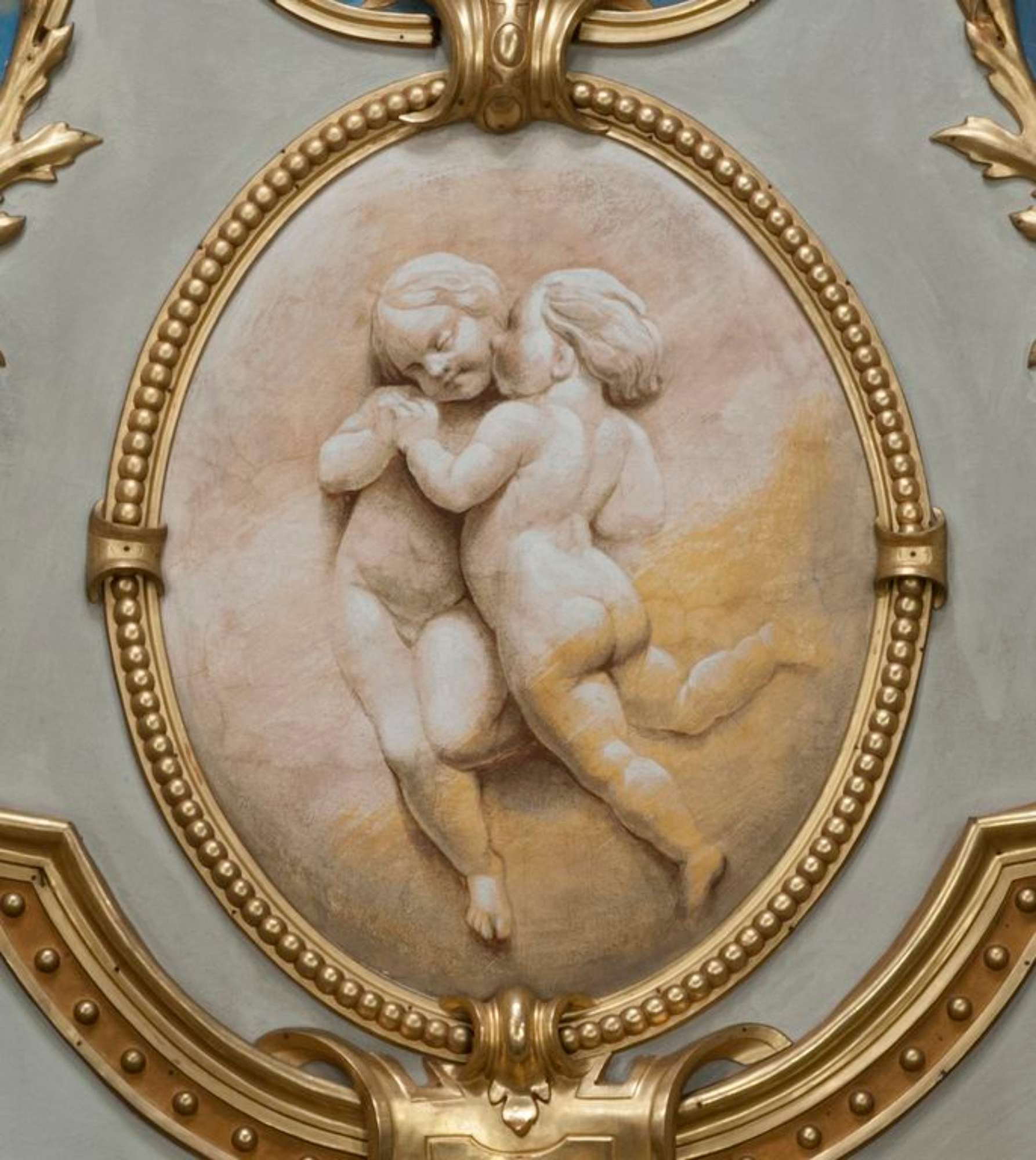 Fidenza, Teatro Comunale Girolamo Magnani, particolare del velario (foto Andrea Scardova, IBC) 2016